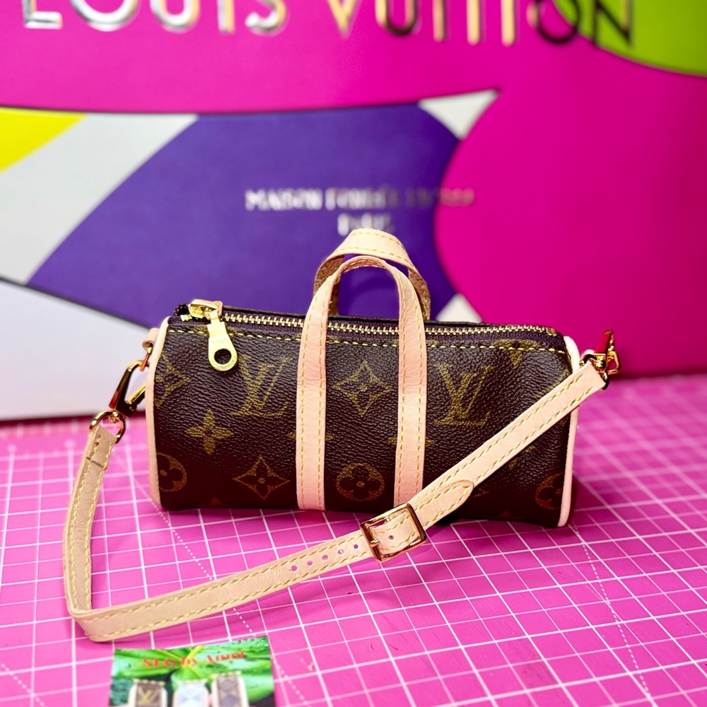 💖 LV Upcycled ♻️ Monogram mini Keepall bag handmade